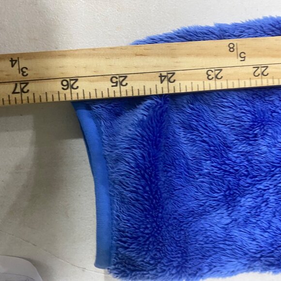 The North Face Womens S/P Blue Fuzzy Full-Zip Jacket  Warm Outerwear - Picture 15 of 16